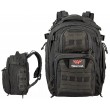 Тактический рюкзак Yakeda KF-053B Molle, 600D +PVC, 45 л (Black) - фото № 3