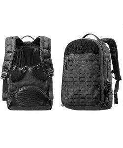 Тактический рюкзак Yakeda KF-054 Molle, 600D +PVC, 40 л (Black)