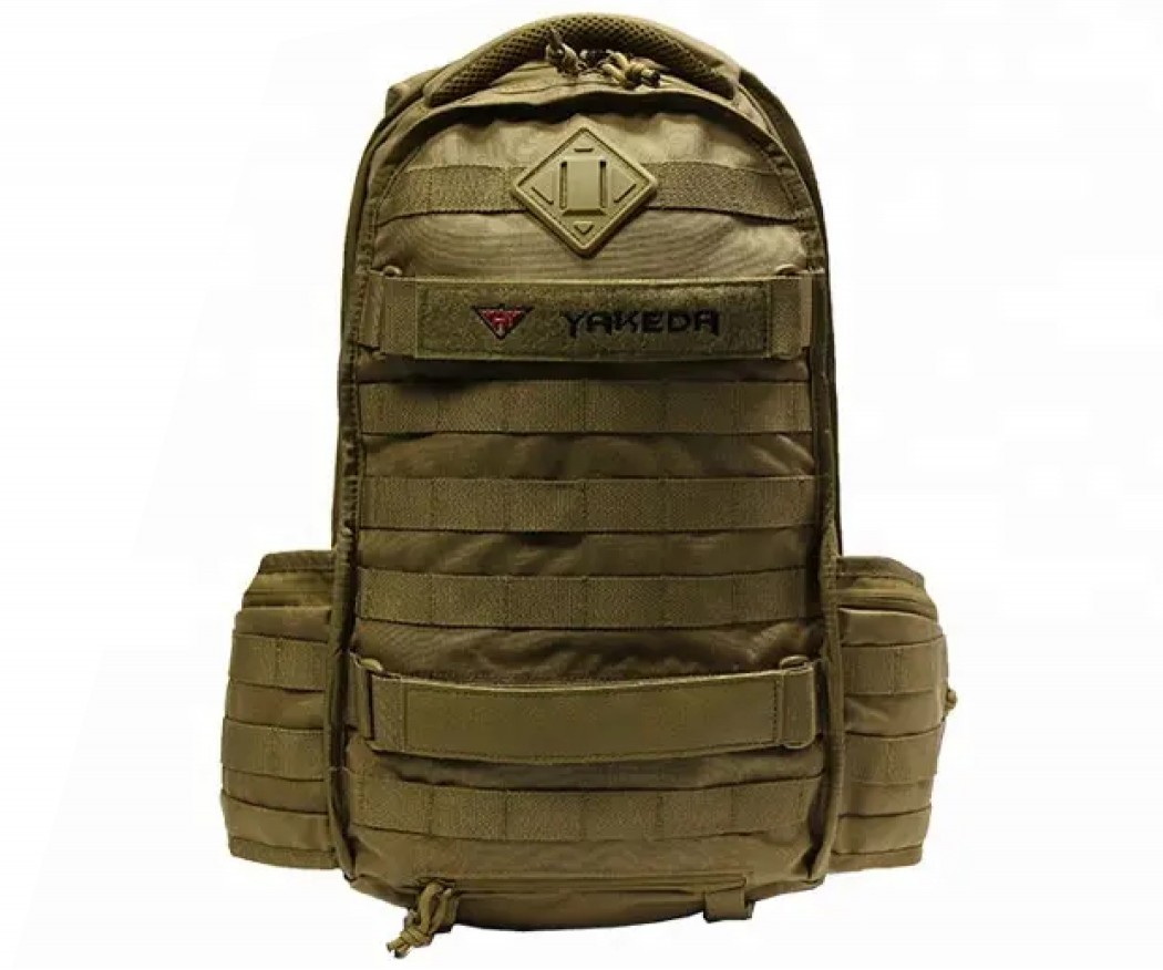 Тактический рюкзак Yakeda KF-087 Molle, Cordura +PVC, 50 л (Green)