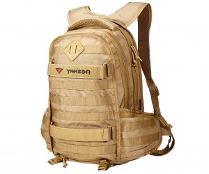 Тактический рюкзак Yakeda KF-087 Molle, Cordura +PVC, 50 л (Tan)