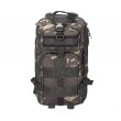 Тактический рюкзак Yakeda BK-5043 Molle, 600D +PVC, 25 л (Black Multicam) - фото № 1