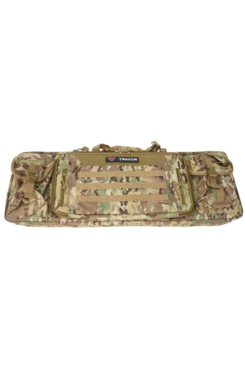 Чехол-рюкзак Yakeda KF-105B Molle для 2-х единиц оружия, Cordura 1000D +PVC, 90 см (Multicam)