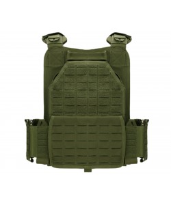 Разгрузочный бронежилет Yakeda VT-6094A быстросъемный, с подсумками (Green)