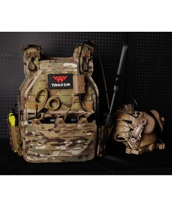 Разгрузочный бронежилет Yakeda VT-6094A быстросъемный, с подсумками (Multicam)