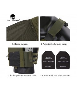 Разгрузочный жилет EmersonGear LV-MBAV PC Tactical Vest (Black)