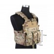 Разгрузочный жилет EmersonGear 094K M4 Pouch Type Tactical Vest (Multicam) - фото № 3