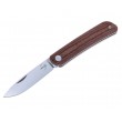 Нож складной Boker Plus Urban Tech Tool 1 7 см, сталь Sandvik 12С27, рукоять Micarta Brown - фото № 1