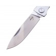 Нож складной Boker Plus  Atlas 7,2 см, сталь Sandvik 12С27, рукоять сталь Grey - фото № 2