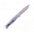 Нож складной Boker Plus  Atlas 7,2 см, сталь Sandvik 12С27, рукоять сталь Grey - фото № 4