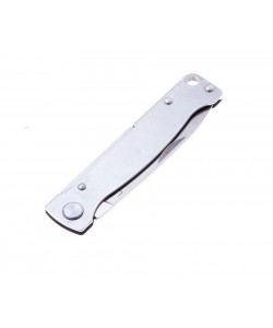 Нож складной Boker Plus  Atlas 7,2 см, сталь Sandvik 12С27, рукоять сталь Grey