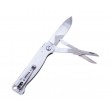 Нож складной Boker Plus Atlas SW Multi 6,7 см, сталь Sandvik 12С27, рукоять сталь Grey - фото № 4
