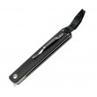 Нож складной Boker Plus Nori 8 см, сталь VG-10, рукоять сталь G10 Black - фото № 4