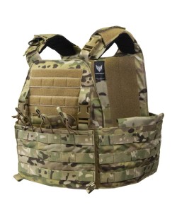 Разгрузочный бронежилет Wartech TV-124 «Север», плитник 6094, с быстросбросом (Multicam) L/XL