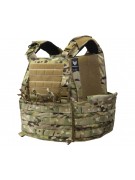 Разгрузочный бронежилет Wartech TV-124 «Север», плитник 6094, с быстросбросом (Multicam) L/XL