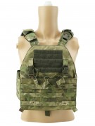 Разгрузочный бронежилет Wartech TV-124 «Север», плитник 6094, с быстросбросом (мох ATFG) L/XL