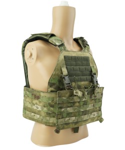 Разгрузочный бронежилет Wartech TV-124 «Север», плитник 6094, с быстросбросом (мох ATFG) L/XL