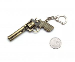 Брелок Microgun XS Револьвер Colt King Cobra (золотой)