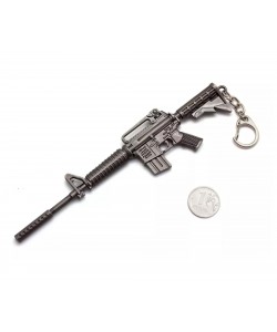 Брелок Microgun S Винтовка M16A4 (серебристый)
