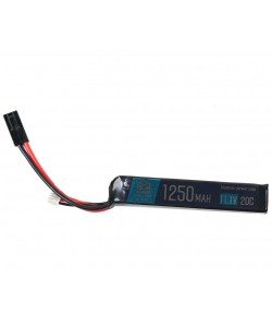 Аккумулятор BlueMAX Li-Po 11.1V 1250mah 20C Stick, 105x20x17 мм