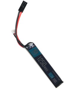 Аккумулятор BlueMAX Li-Po 11.1V 1250mah 20C Stick, 105x20x17 мм