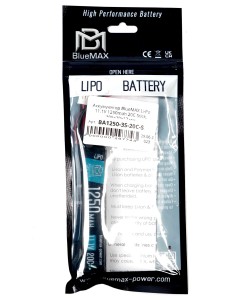 Аккумулятор BlueMAX Li-Po 11.1V 1250mah 20C Stick, 105x20x17 мм