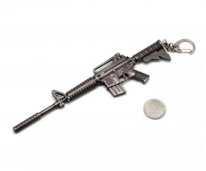 Брелок Microgun M Винтовка M16A4 (серебристый)
