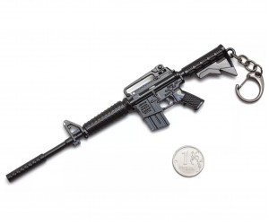 Брелок Microgun M Винтовка M16A4 (черный)