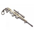 Брелок Microgun M Снайперская винтовка AMP DSR-1 с сошками (золотой) - фото № 3