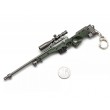 Брелок Microgun M Снайперская винтовка AWM с вынимающимся магазином и сошками - фото № 1