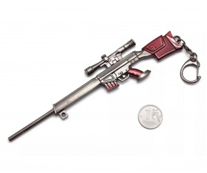 Брелок Microgun M Снайперская винтовка Heckler and Koch PSG-1 с сошками