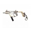 Брелок Microgun M Пистолет-пулемет Vector TDI Kriss (золотой) - фото № 1