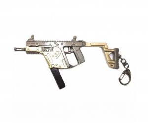 Брелок Microgun M Пистолет-пулемет Vector TDI Kriss (золотой)