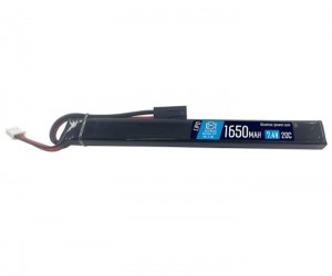Аккумулятор BlueMAX Li-Po 7.4V 1650mah 20C AK Stick, 169x18x12 мм