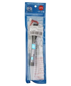 Аккумулятор BlueMAX Li-Po 11.1V 1650mah 20C AK Stick, 169x18x18 мм