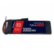 Аккумулятор BlueMAX Li-Po 7.4V 3300mah 35C Stick, 135x44x15 мм - фото № 1