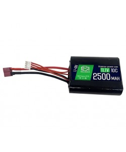Аккумулятор BlueMAX Li-Ion 11.1V 2500mah 10C(25A) mini Brick, 70x55x19 мм