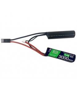 Аккумулятор BlueMAX Li-Ion 7.4V 3000mah 10C(30A) Nunchuck, 2x (68x20) мм