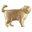 Значок Mankoff Британская Кошка (латунь) - фото № 1