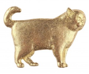 Значок Mankoff Британская Кошка (латунь)