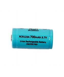 Аккумулятор BlueMAX Li-Ion Battery 16340 (RCR123A) 3.7V 700mah Protected