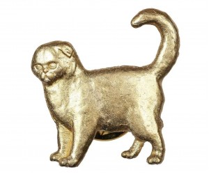 Значок Mankoff Вислоухая Кошка (латунь)