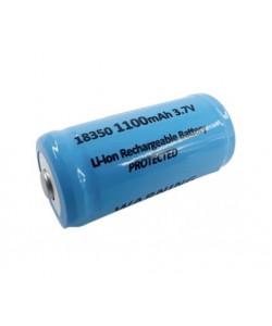 Аккумулятор BlueMAX Li-Ion Battery 18350 3.7V 1100mah Protected