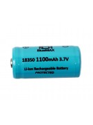 Аккумулятор BlueMAX Li-Ion Battery 18350 3.7V 1100mah Protected