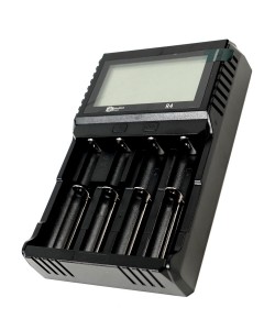 Зарядное устройство D4S Universal LCD Charger (4 слота)