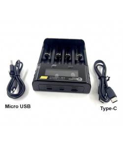 Зарядное устройство D4S Universal LCD Charger (4 слота)