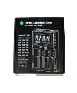 Зарядное устройство D4S Universal LCD Charger (4 слота)