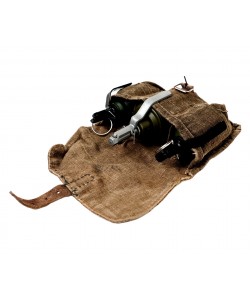 Подсумок под 3 гранаты, брезентовый (оригинал СССР)