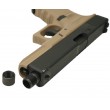 |Уценка| Страйкбольный пистолет KJW Glock G18 TBC CO₂ Tan, удлин. ствол (№ KP-18-TBC.CO2-TAN-362-УЦ) - фото № 5