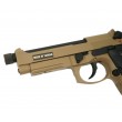 |Уценка| Страйкбольный пистолет KJW Beretta M9A1 TBC CO₂ Tan, удлин. ствол (№ M9A1-TBC.CO2 TAN-364-УЦ) - фото № 9