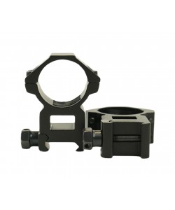 Кольца 30 мм Discovery на Weaver (высокие, в пластиковом кейсе)